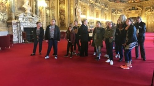 Visite du Sénat à Paris