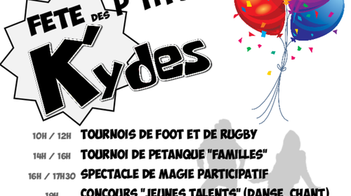 Fête des P'tits K'Ydes 2017