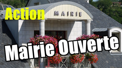 ACTION « MAIRIE OUVERTE » : Cahier de doléances et de propositions