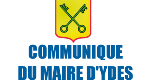 Communiqué de Monsieur le Maire d'Ydes : crise sanitaire