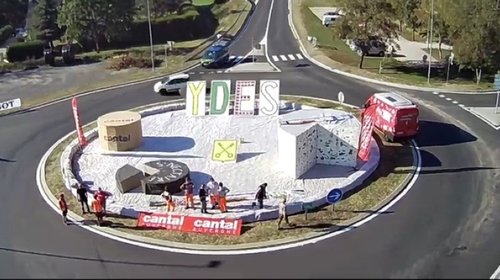 Passage du Tour de France à YDES le 11 septembre 2020