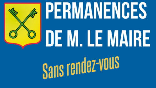 Permanences de M. le Maire d'Ydes