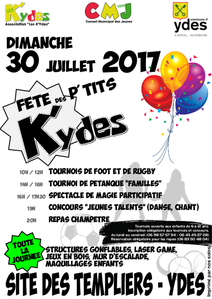 Fête des P'tits K'Ydes 2017