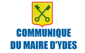 Communiqué de Monsieur le Maire d'Ydes : crise sanitaire