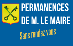 Permanences de M. le Maire d'Ydes