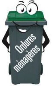Ramassage des ordures ménagères le 12 novembre 2020