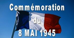 Invitation à la cérémonie de commémoration du 8 mai 1945